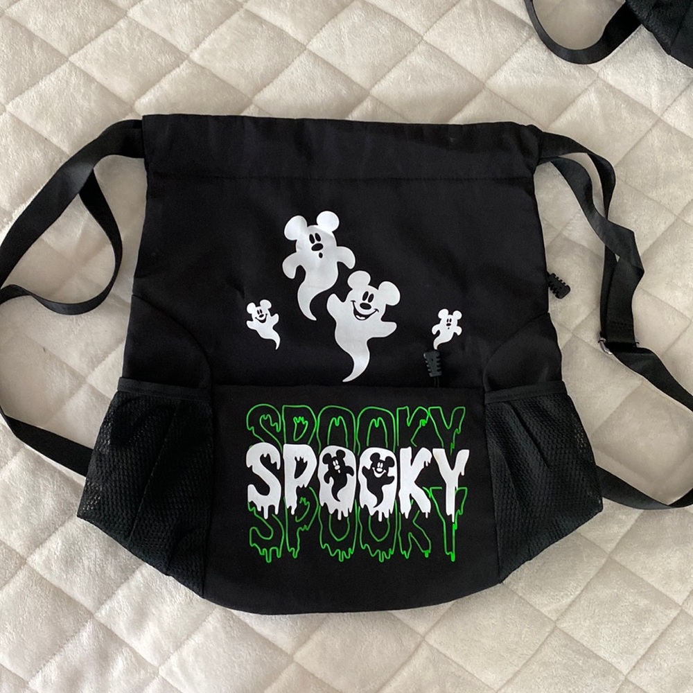 Glow in the dark Mickeys not so scary halloween backpack bag